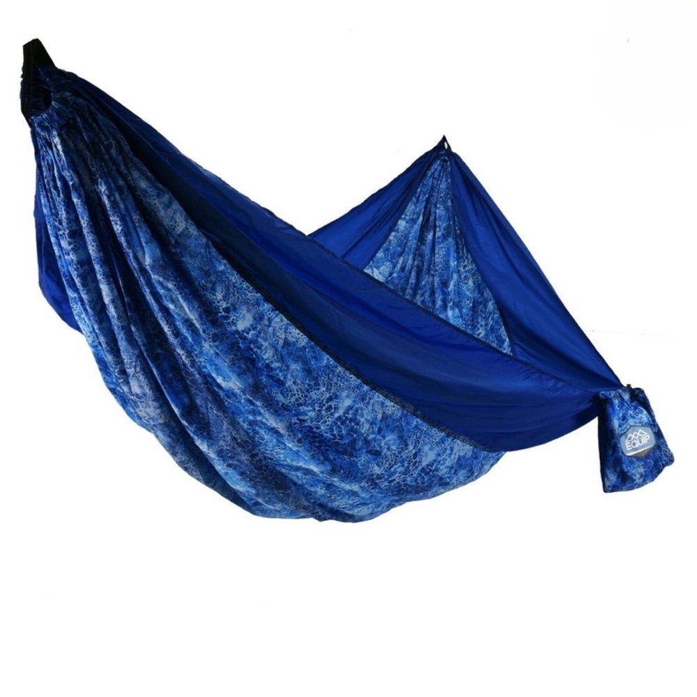 Equip Two Person Travel Hammock Blue Tie Dye 500 lb Weight Capacity New With Tag
